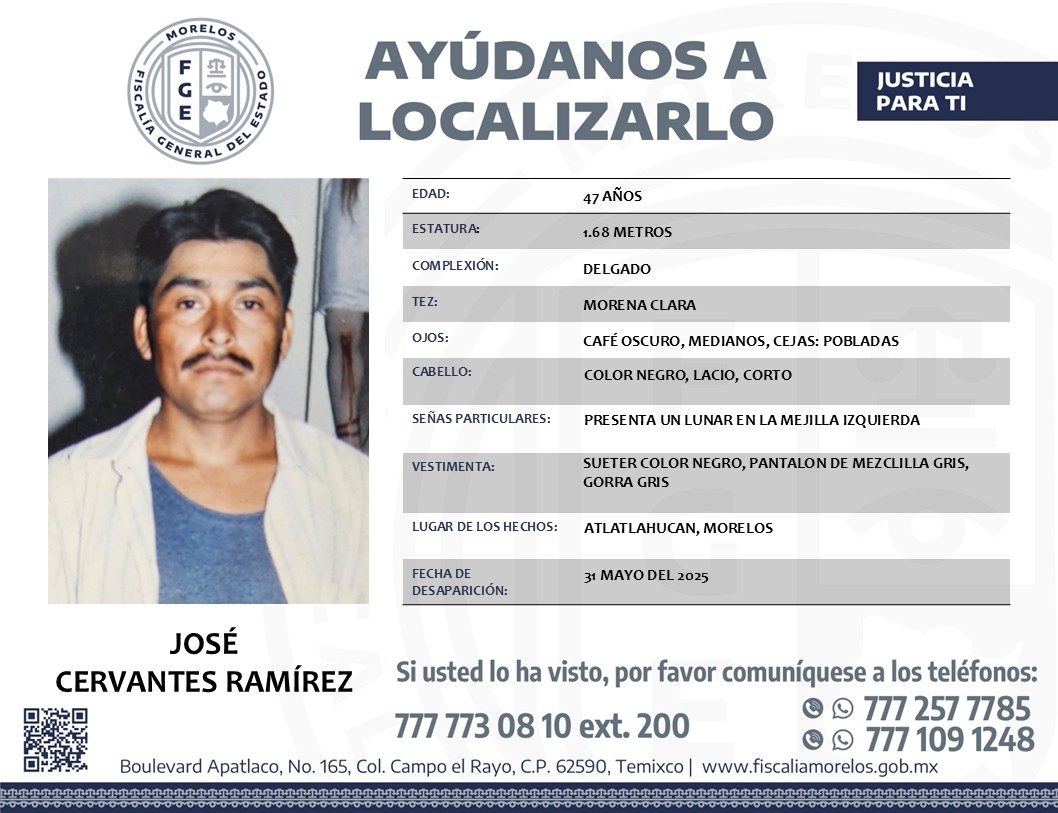 JOSÉ CERVANTES RAMÍREZ