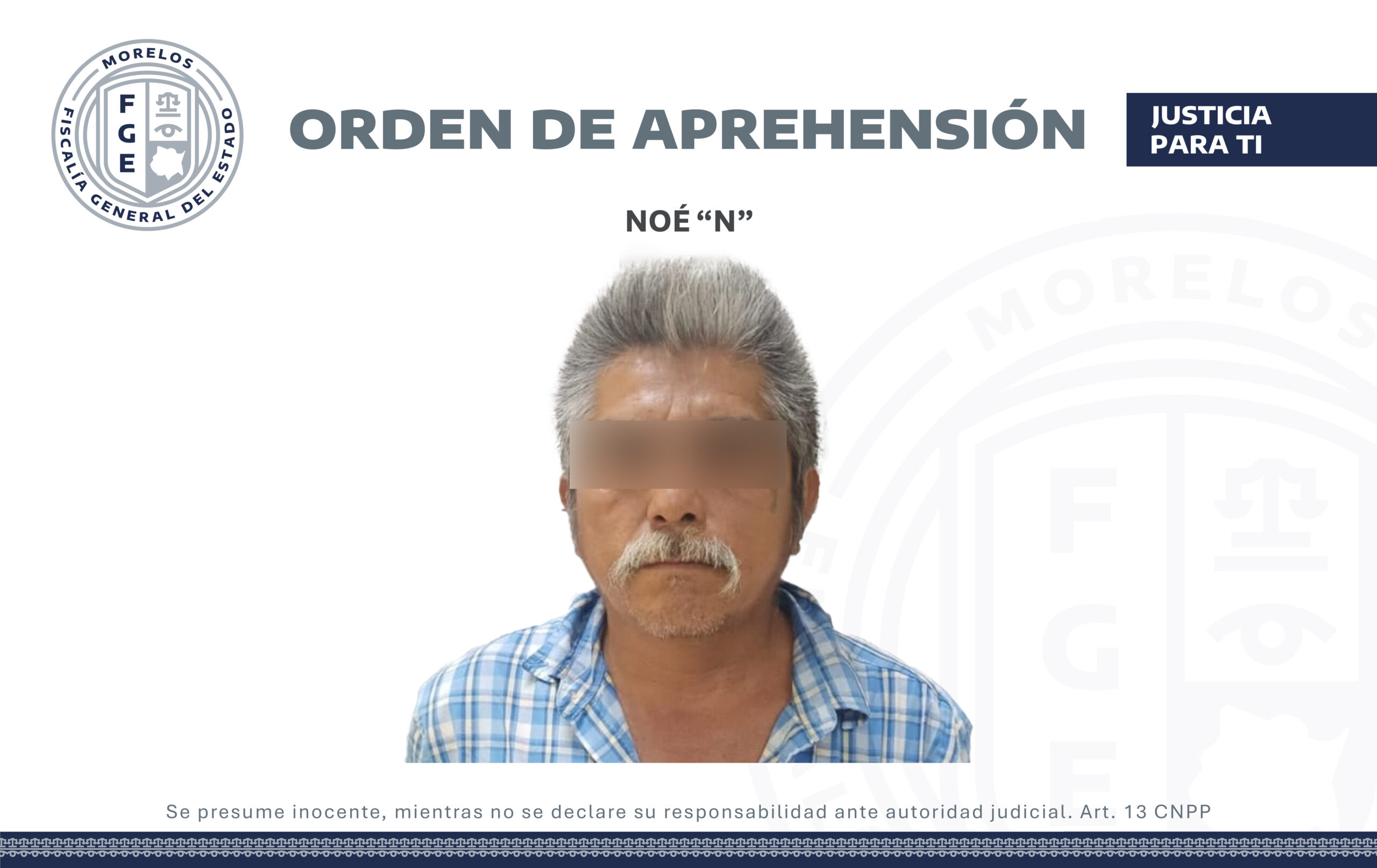 Aprehenden a un masculino por incumplir con medidas cautelares por violencia familiar equiparada