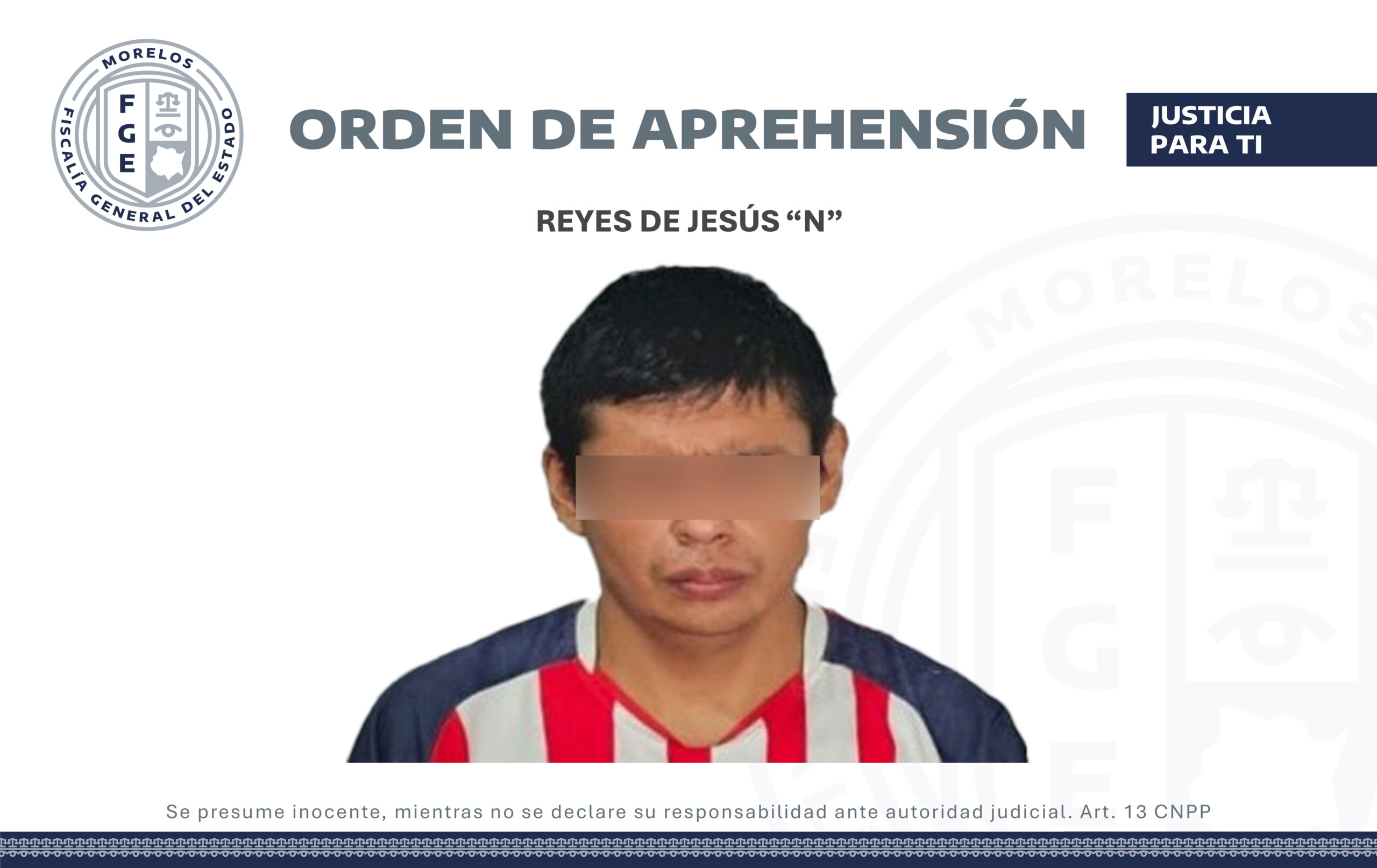 Aprehenden a un masculino por incumplir con medidas cautelares por violencia familiar