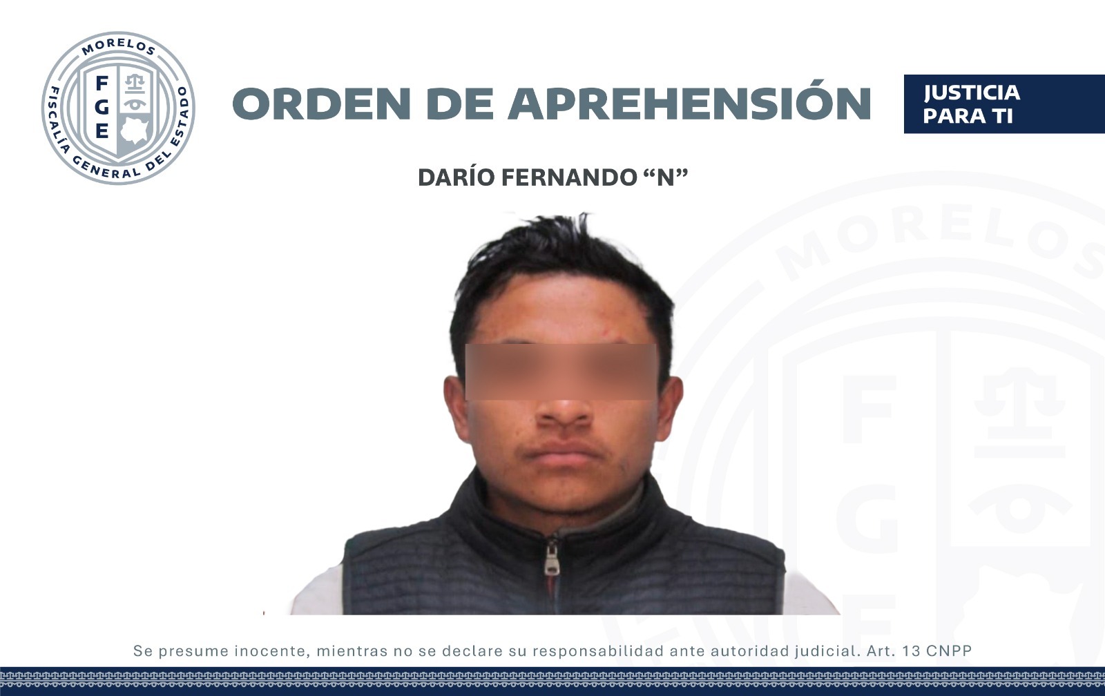 Aprehenden a un masculino por robo de vehículo agravado en Huitzilac