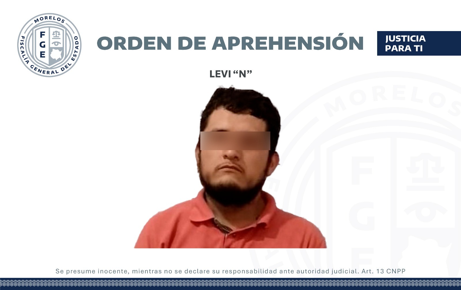 Aprehenden a un hombre por el delito de homicidio calificado en Jojutla