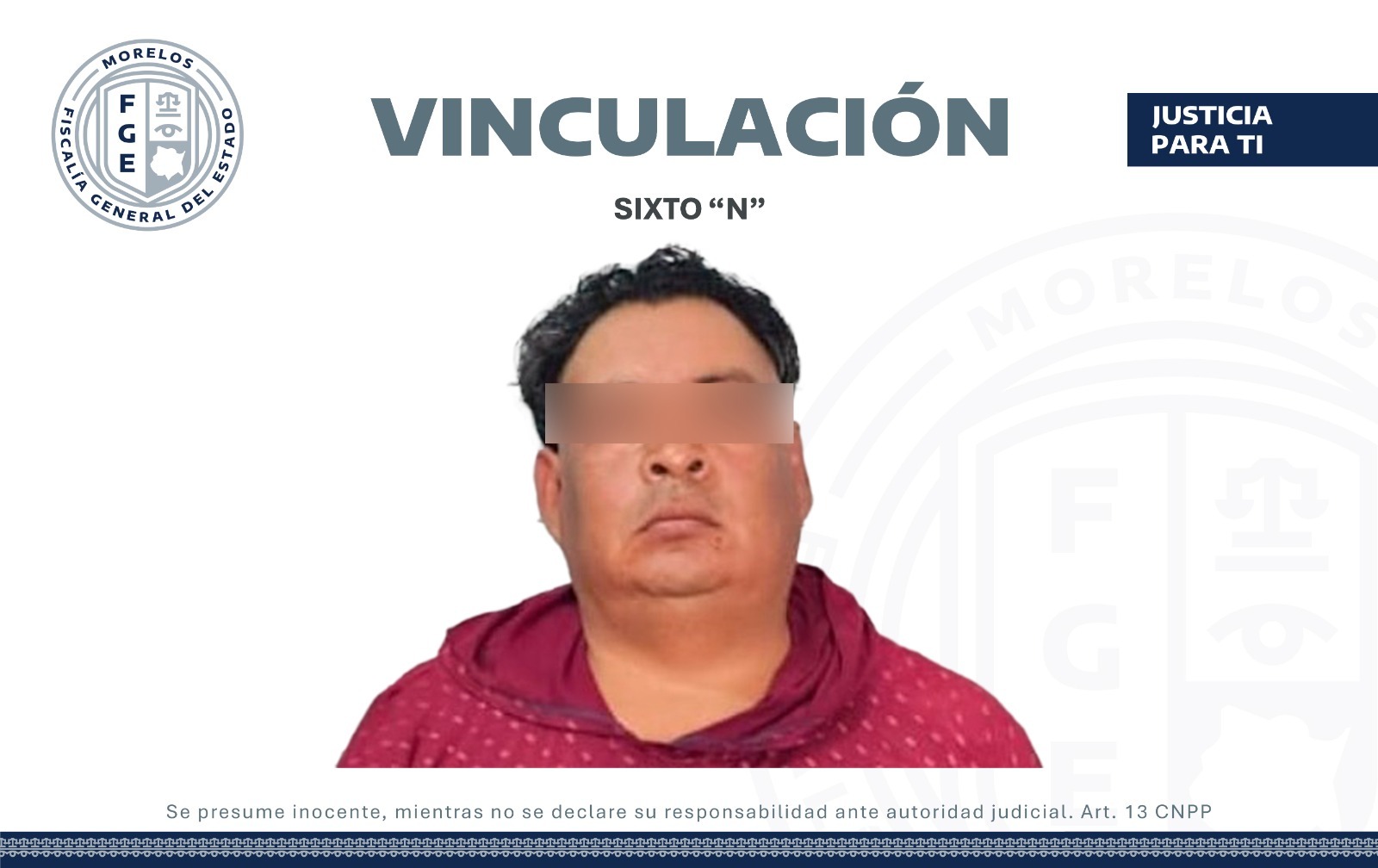 A proceso masculino por el delito de violación agravada