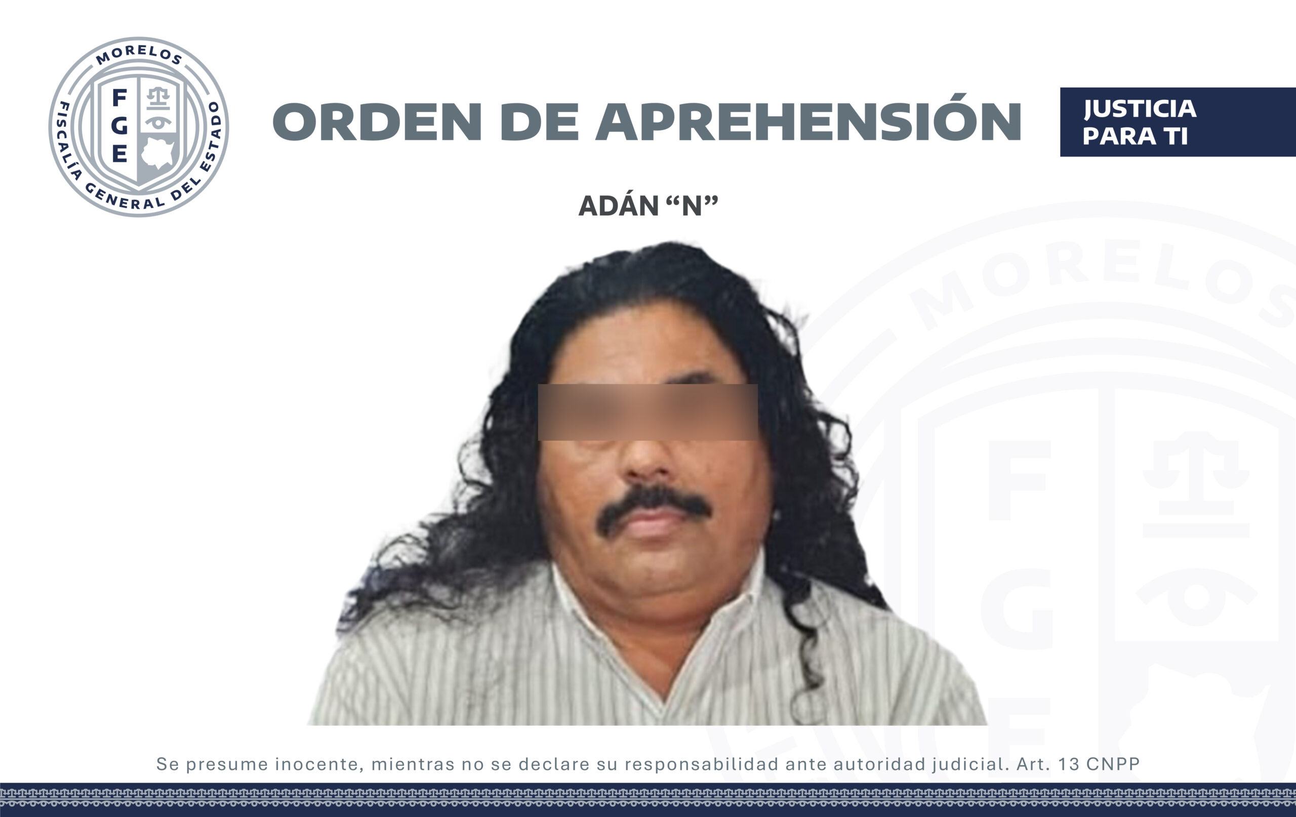 AIC cumplimenta aprehensión contra un hombre por abuso sexual agravado en Tlaquiltenango