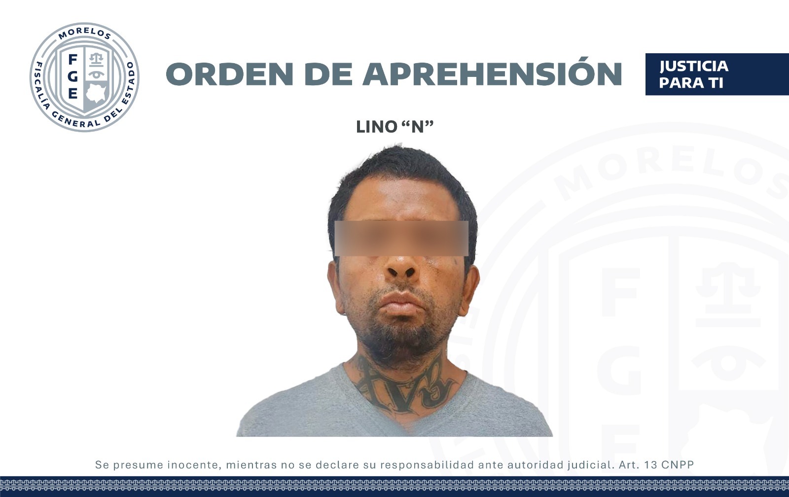 APREHENDEN A UN HOMBRE QUE INCUMPLIÓ CON MEDIDAS CAUTELARES