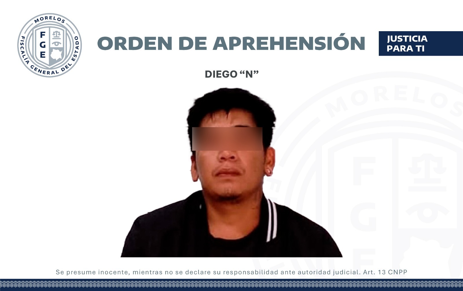 APREHENDEN EN XOXOCOTLA A UN HOMBRE QUE INCUMPLIÓ CON MEDIDAS CAUTELARES