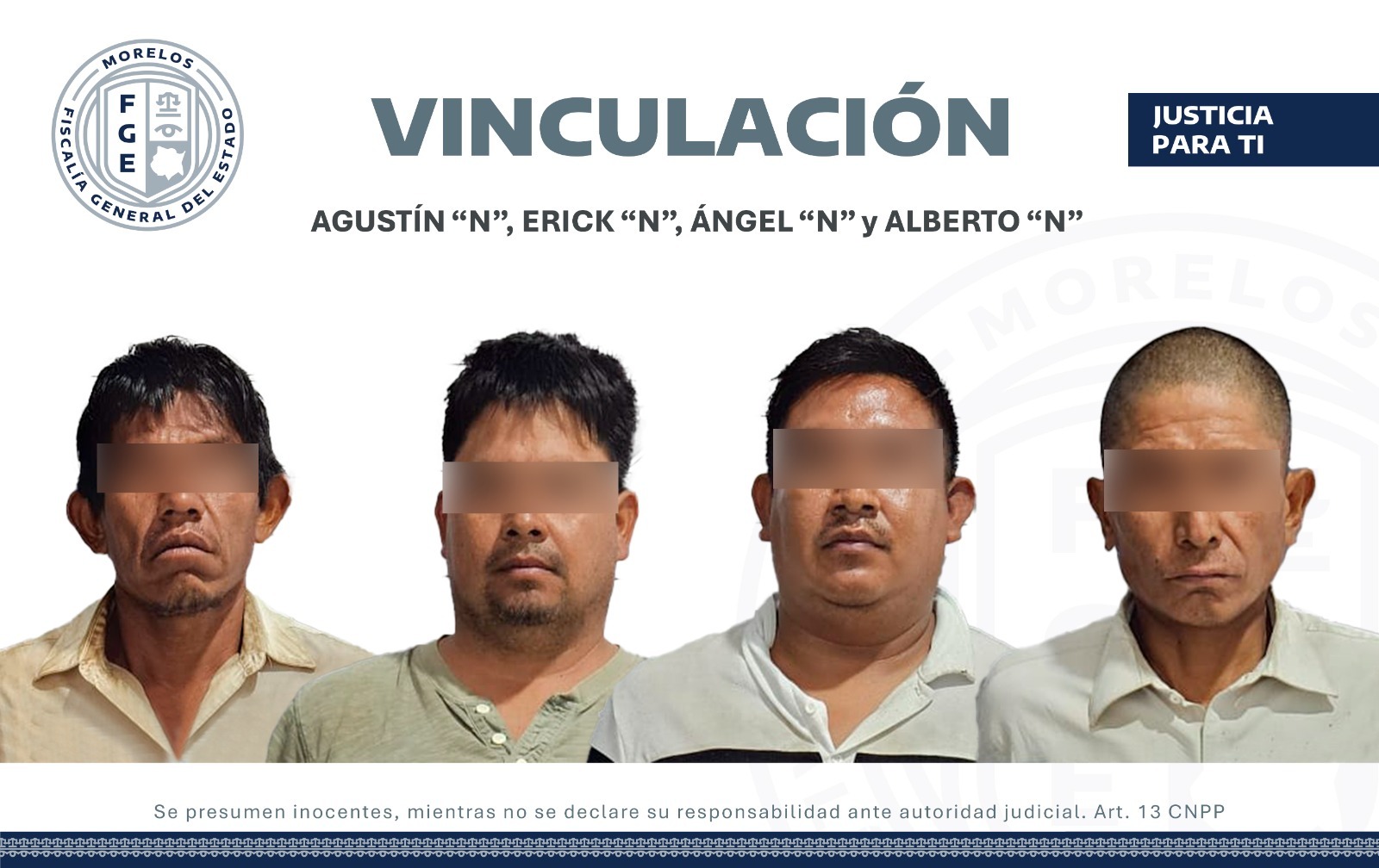 Vinculan a cuatro masculinos por abigeato en Axochiapan