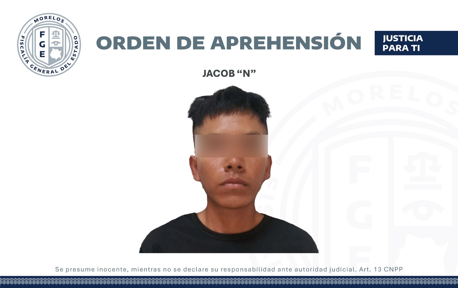 Aprehende AIC a un hombre por violación en Temixco