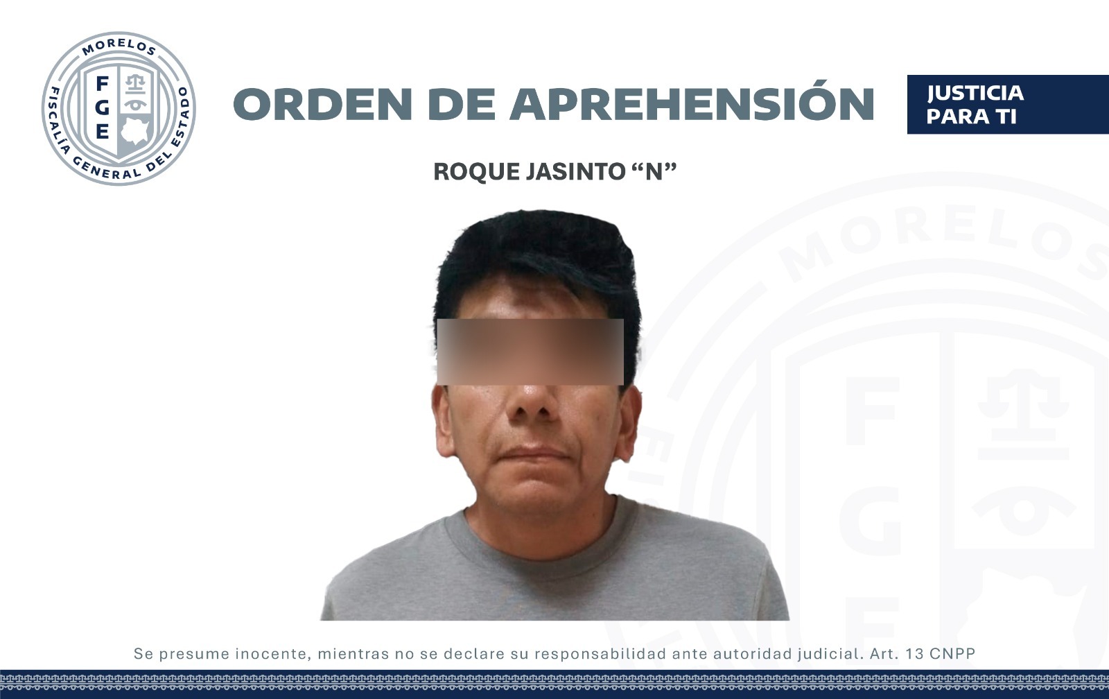 Aprehende AIC a un masculino por el delito de violación