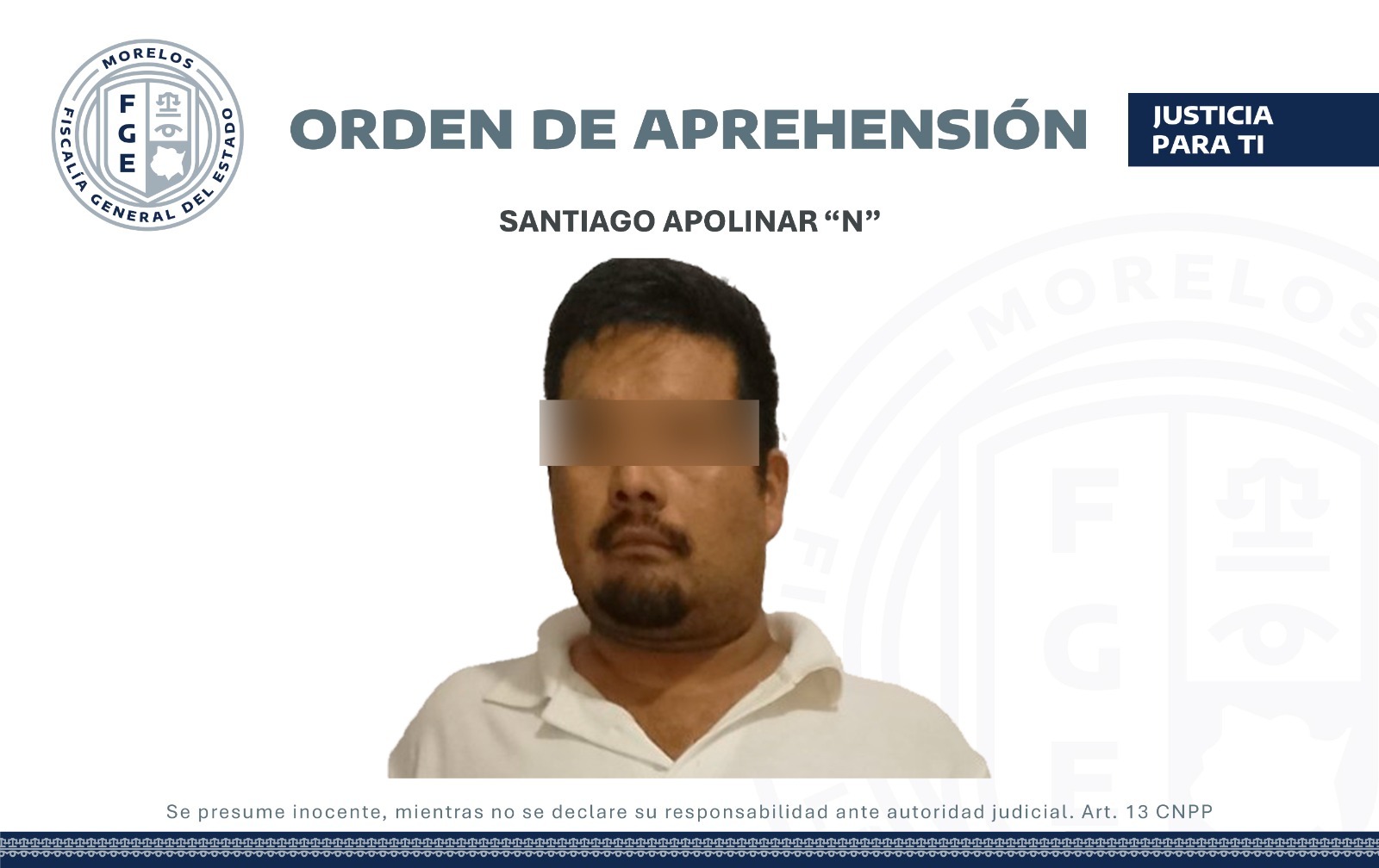 Aprehende AIC en Ayala a un hombre que incumplió con medidas cautelares