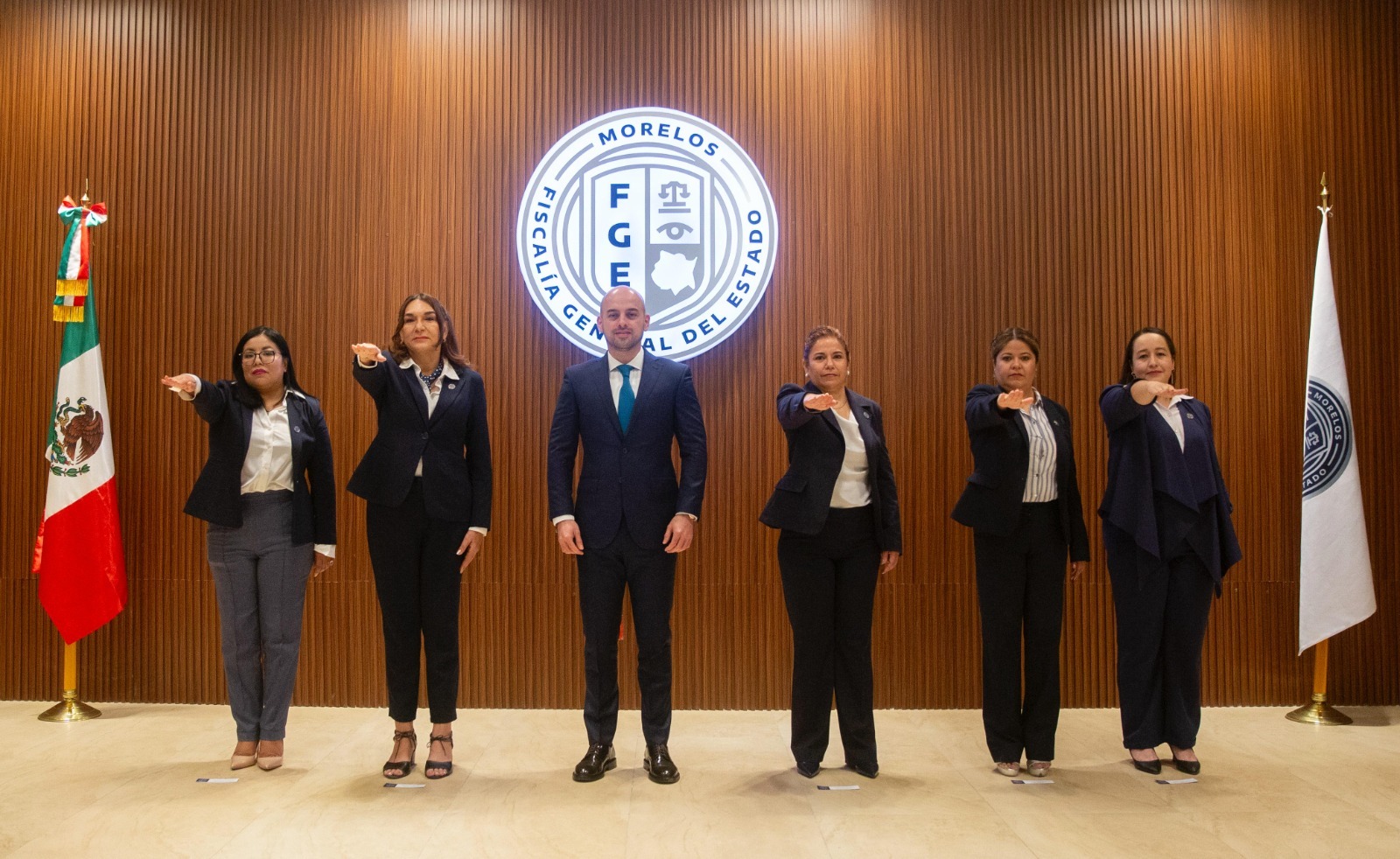 EL FISCAL EDGAR MALDONADO DESIGNA A MUJERES EN CARGOS RELEVANTES DE LA FGE DE MORELOS