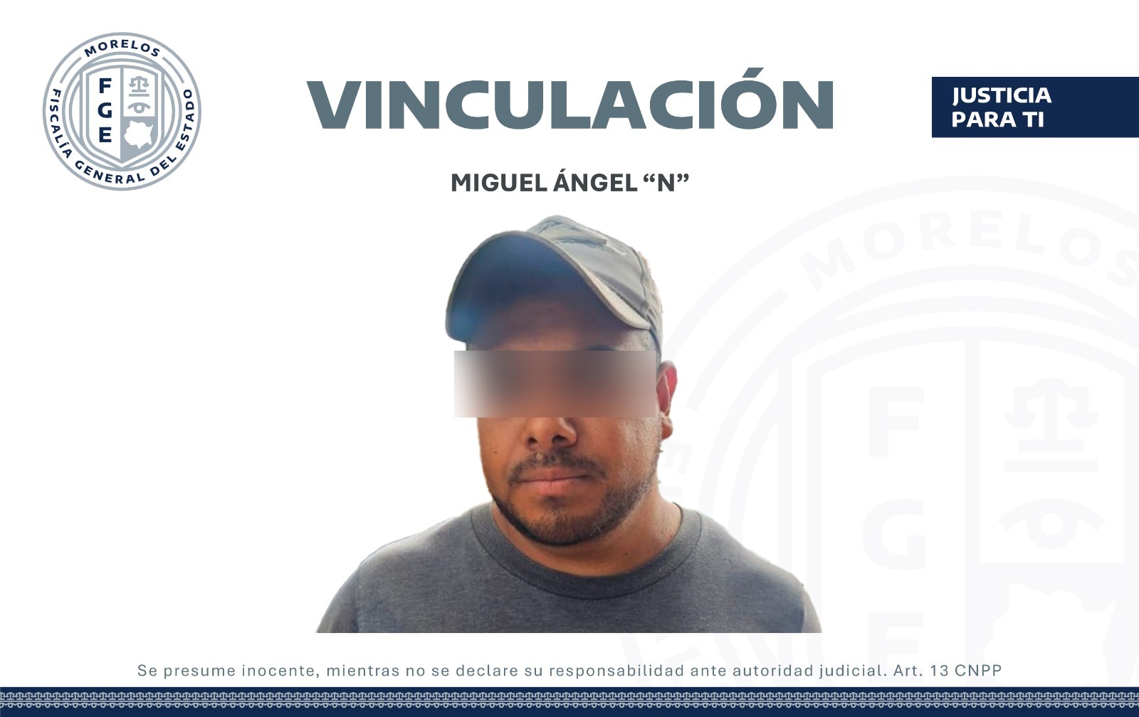 FIDAI OBTIENE VINCULACIÓN A PROCESO DE MASCULINO QUE EXTORSIONABA EN TEPOZTLÁN