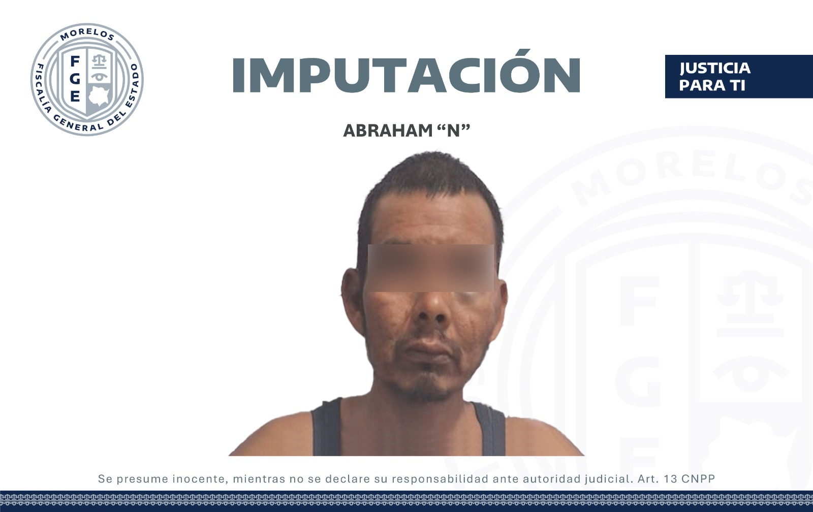 FORMULAN IMPUTACIÓN CONTRA UN HOMBRE POR TENTATIVA DE VIOLACIÓN Y FEMINICIDIO EN ATLATLAHUCAN
