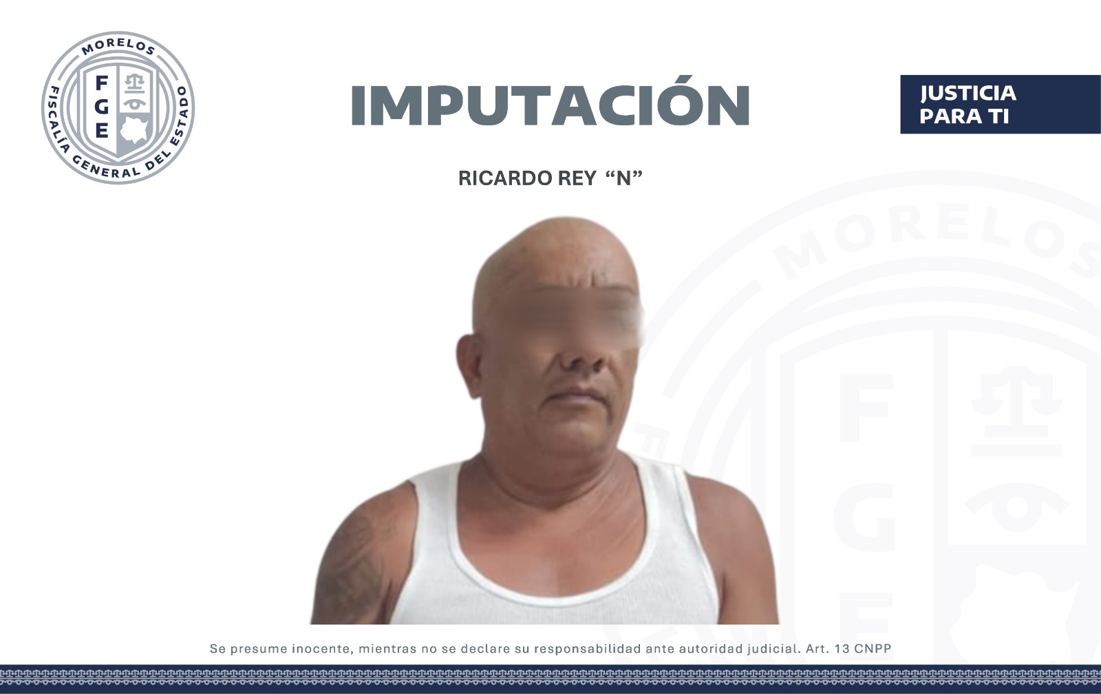 FORMULAN IMPUTACIÓN CONTRA UN HOMBRE POR VIOLACIÓN AGRAVADA EN CUAUTLA