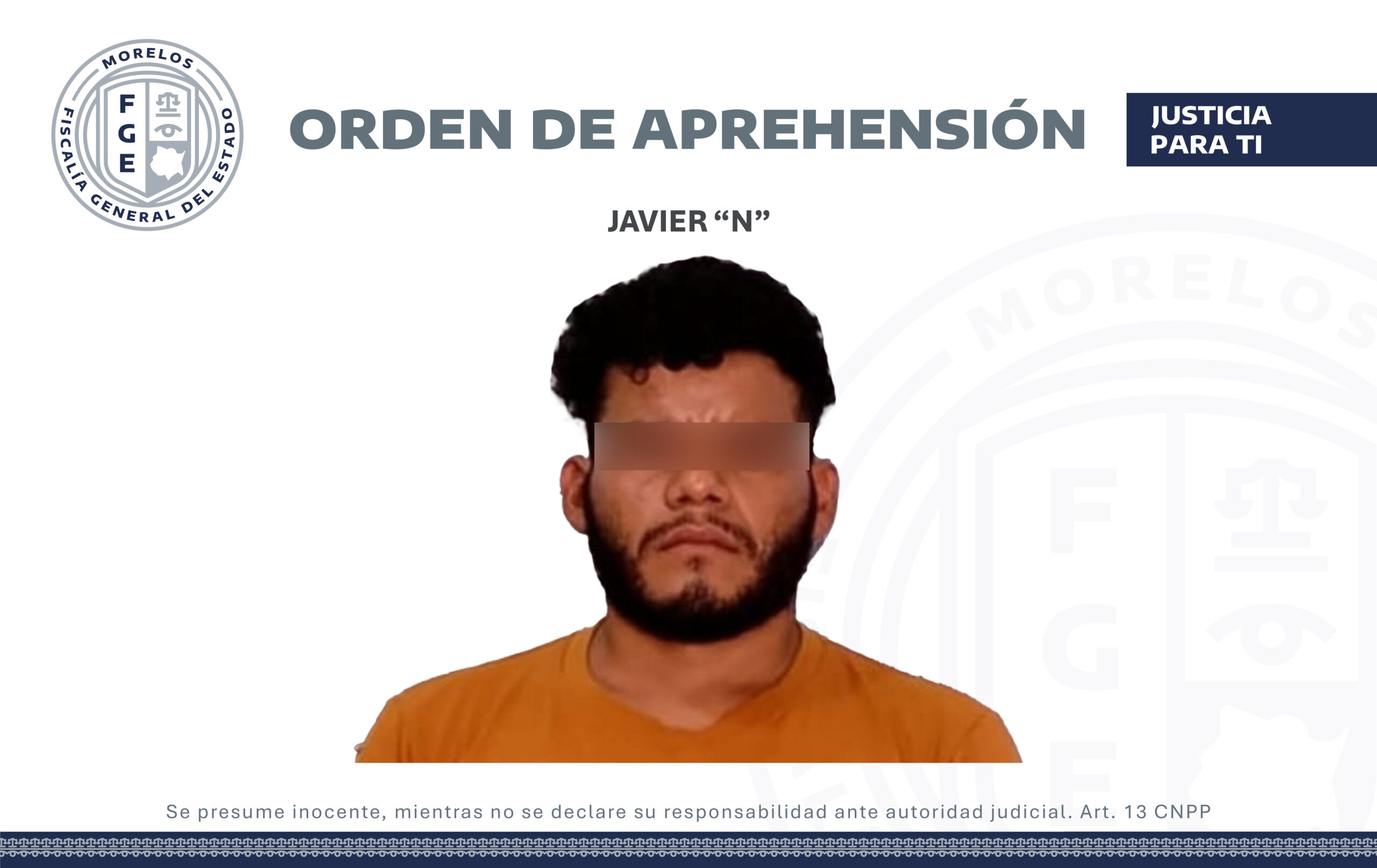 Aprehende AIC a un hombre en Tlaquiltenango por el delito de daños