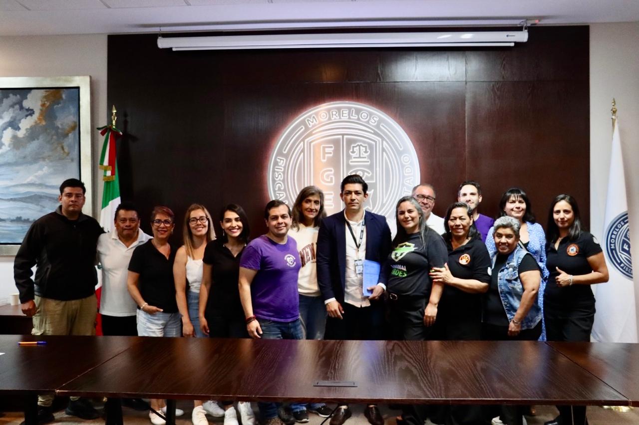 Presenta Fiscal Edgar Maldonado a agente del Ministerio Público para casos de maltrato animal