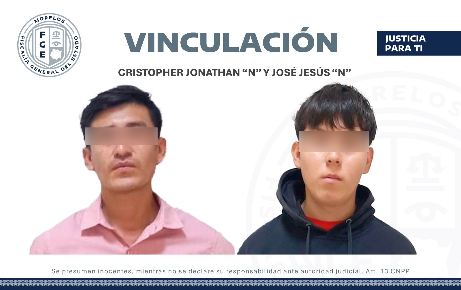 Vinculan a proceso a dos masculinos tras cateo a inmueble en Jiutepec utilizado para falsificar números de identificación de motocicletas