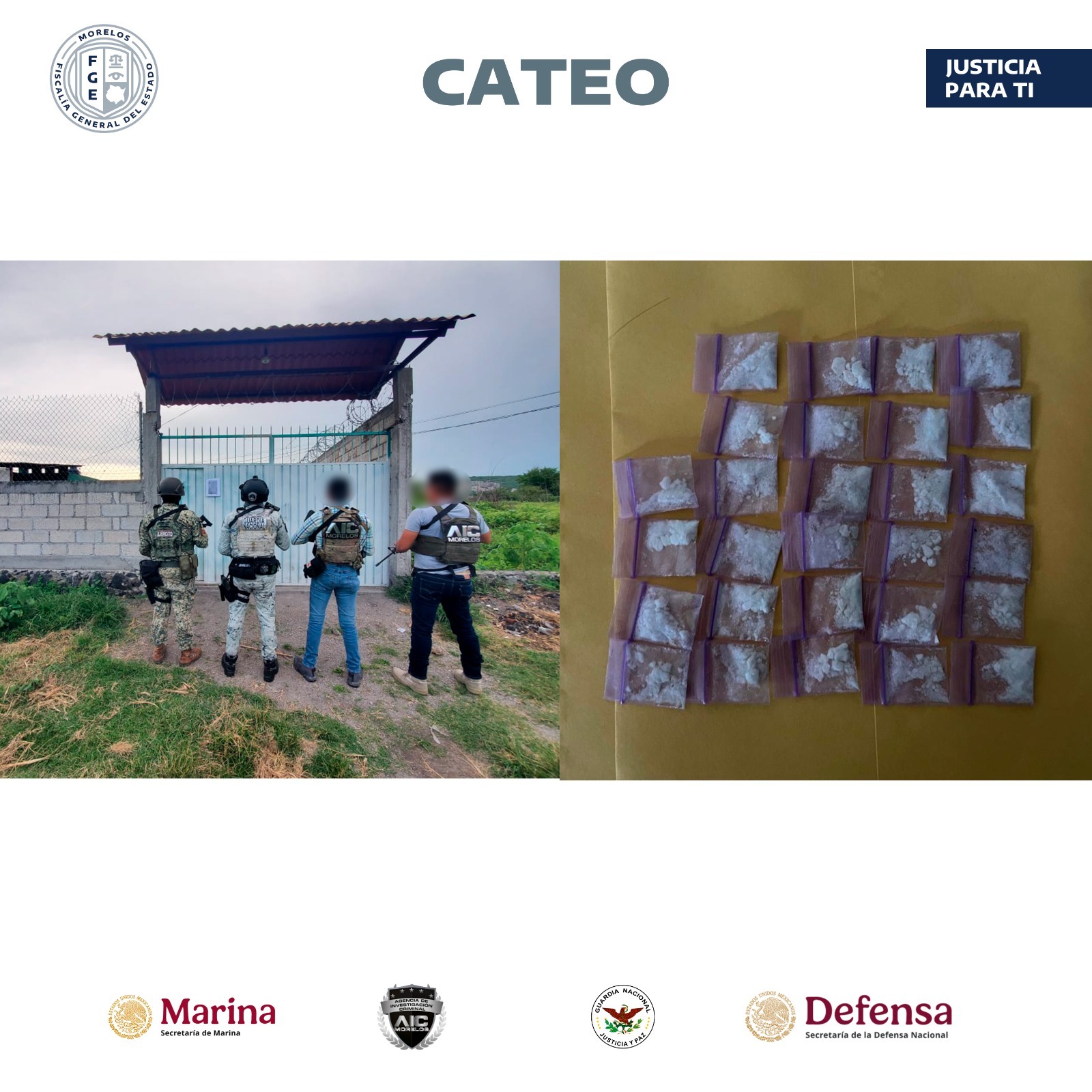 CATEA COE INMUEBLE EN JOJUTLA UTILIZADO, PRESUNTAMENTE, PARA LA VENTA DE DROGAS