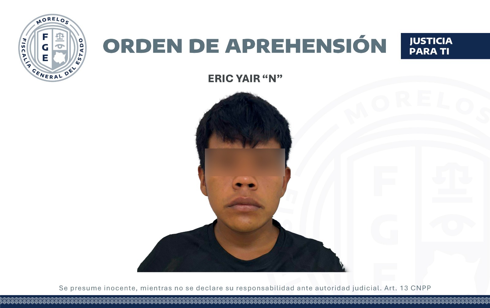 APREHENDE AIC EN XOCHITEPEC A UN HOMBRE POR HOMICIDIO CALIFICADO