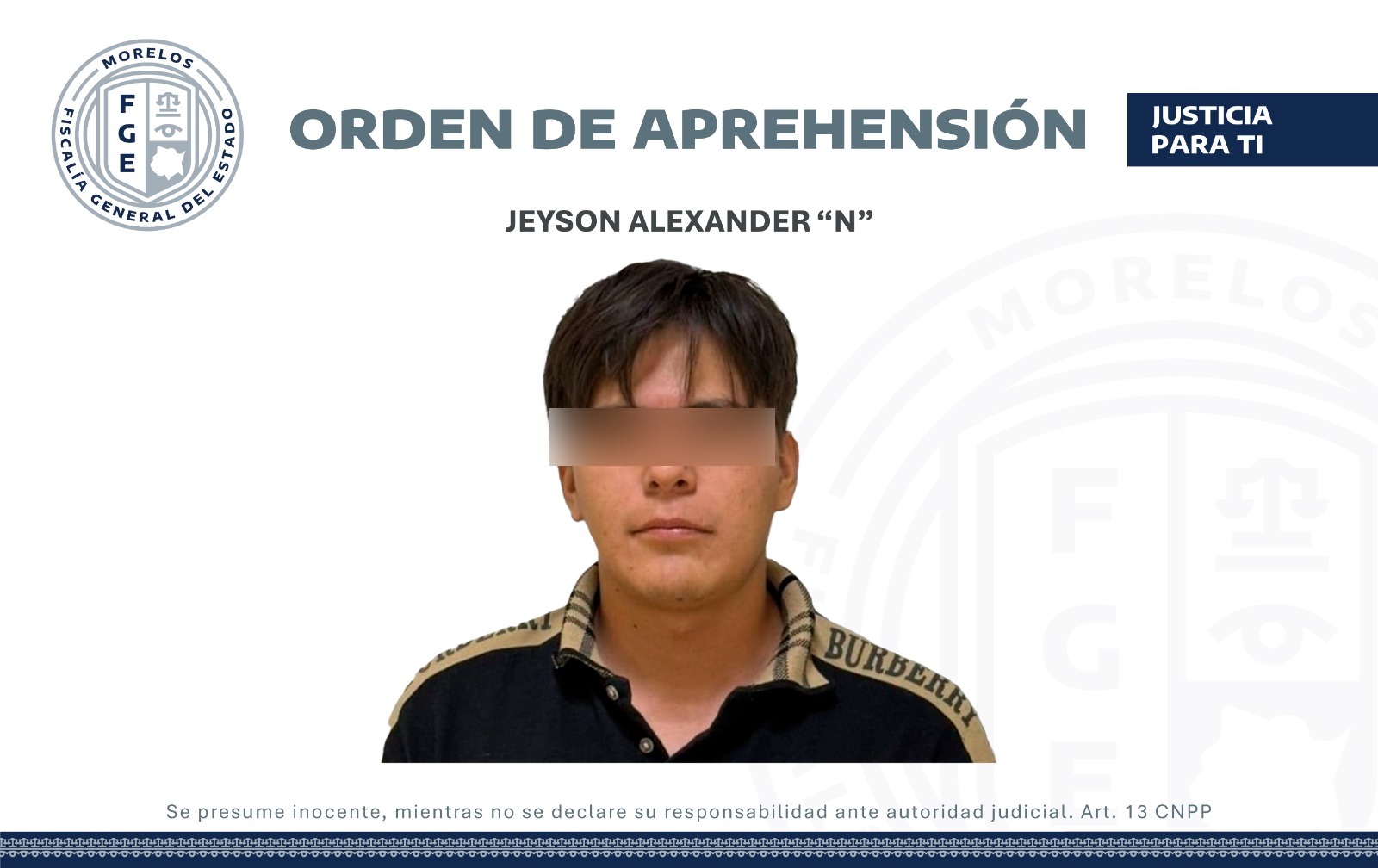 APREHENDEN A UN HOMBRE QUE INCUMPLIÓ CON MEDIDAS CAUTELARES POR AMENAZAS