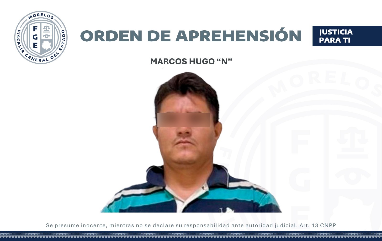 APREHENDEN EN EMILIANO ZAPATA A UN MASCULINO POR VIOLENCIA FAMILIAR