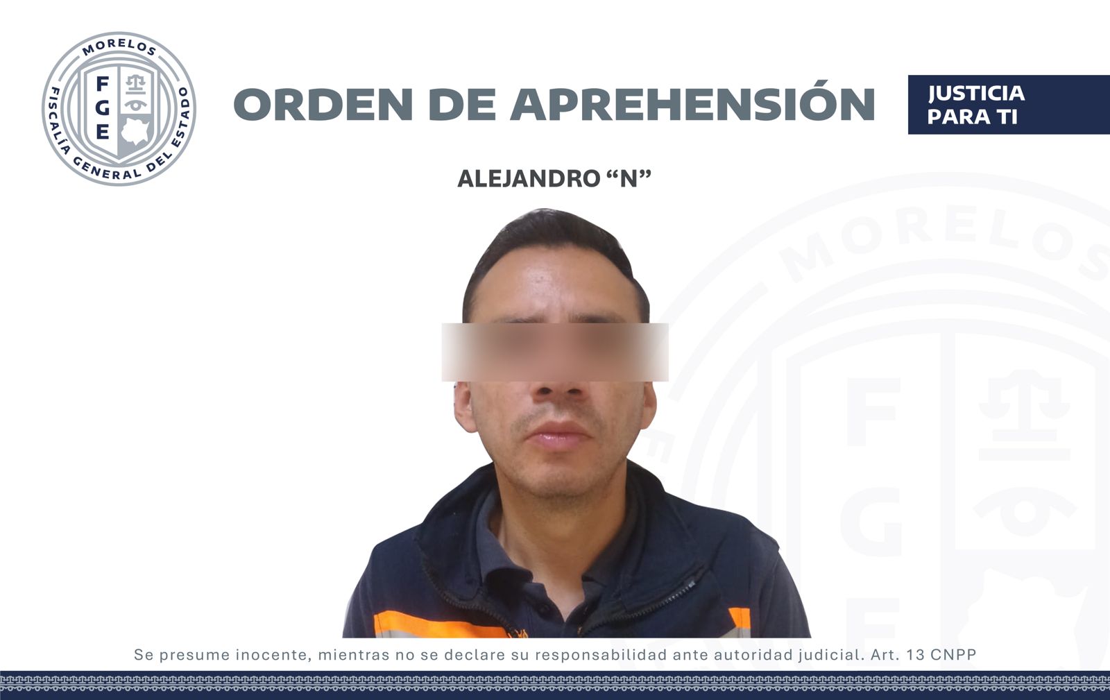 APREHENDE AIC A UN HOMBRE POR VIOLACIÓN EN JIUTEPEC