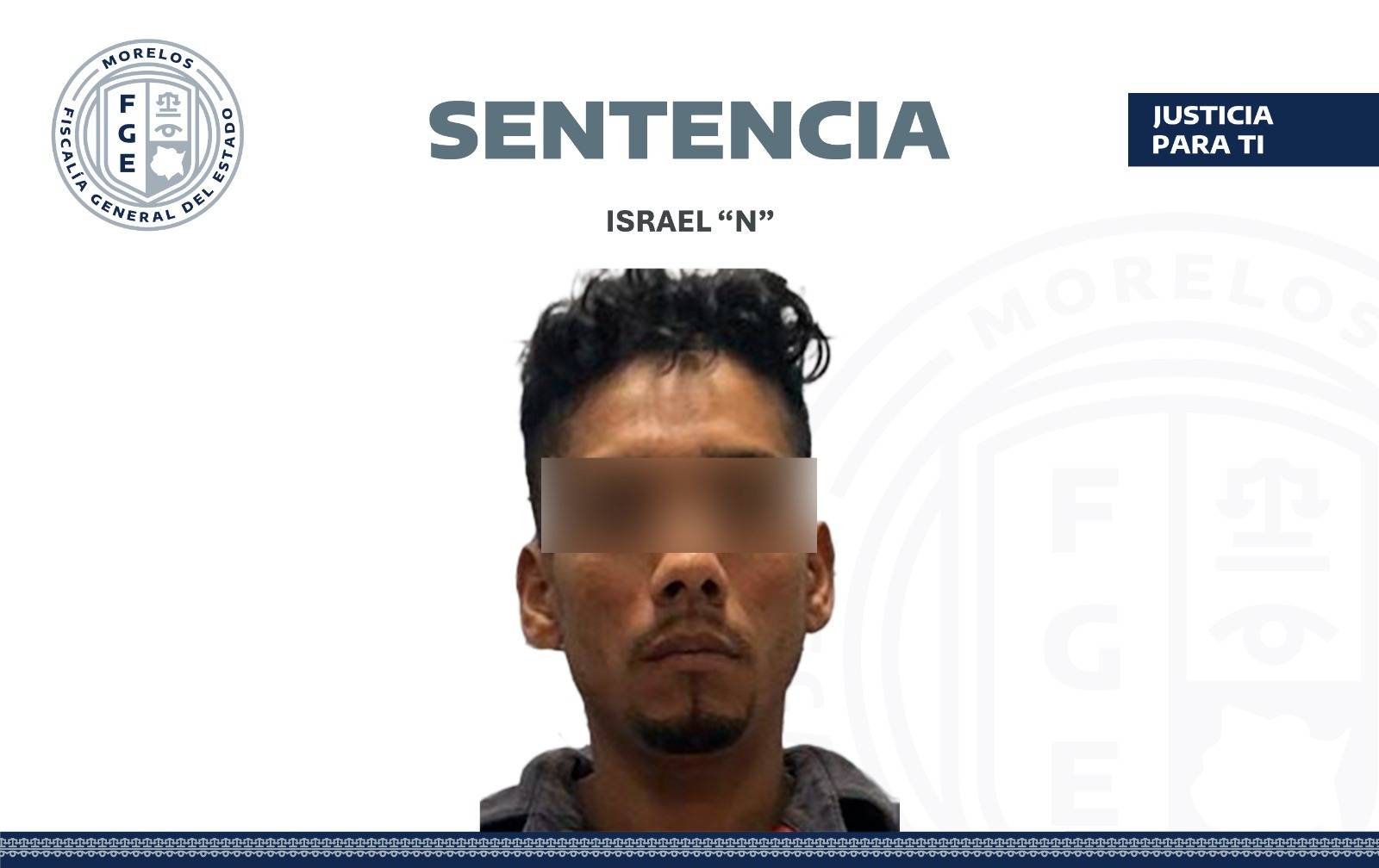 OBTIENE FGE SENTENCIA DE 120 AÑOS DE PRISIÓN CONTRA UN HOMBRE POR VIOLACIÓN AGRAVADA EN JIUTEPEC