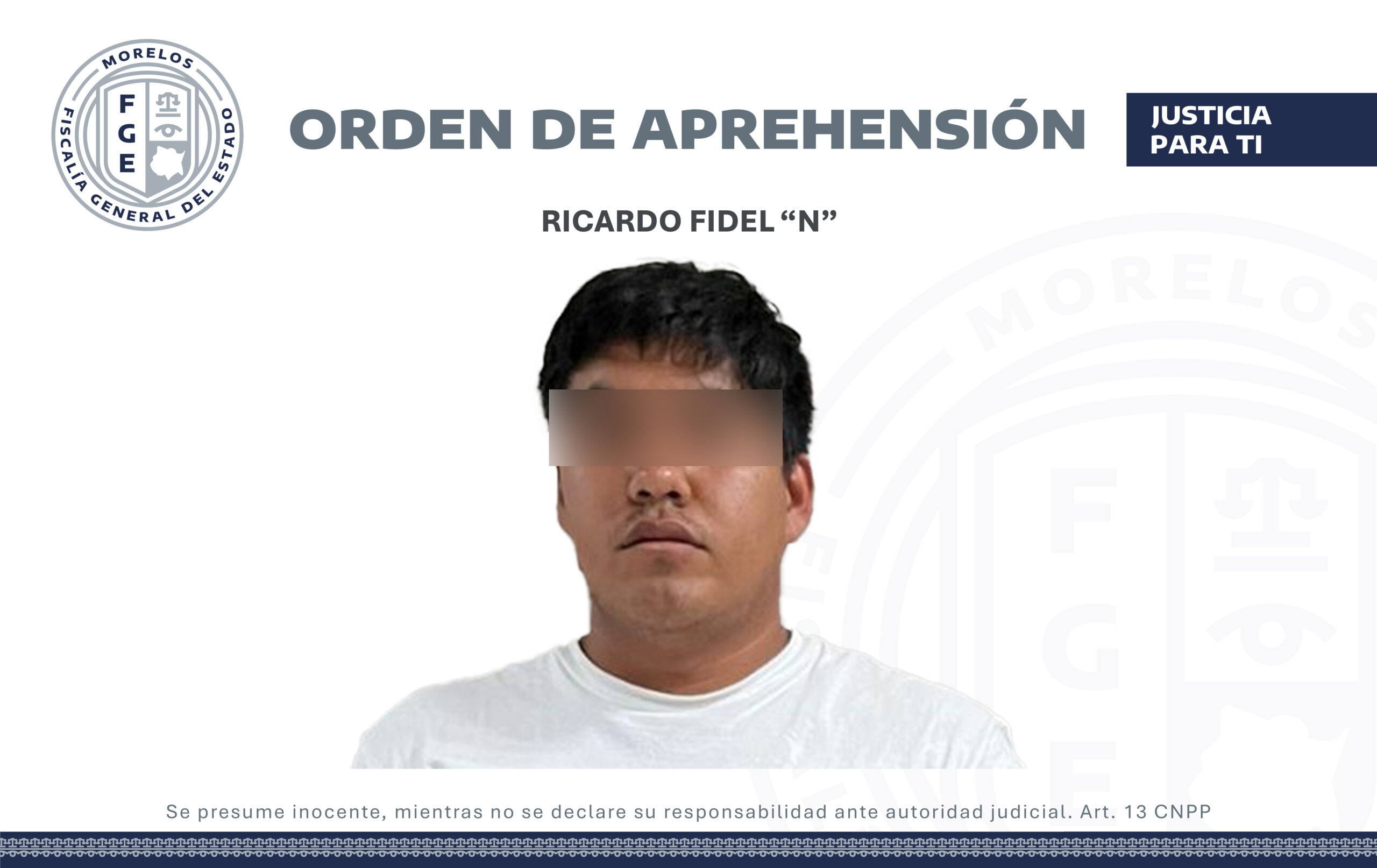 APREHENDEN A UN MASCULINO POR VIOLACIÓN AGRAVADA EN YECAPIXTLA