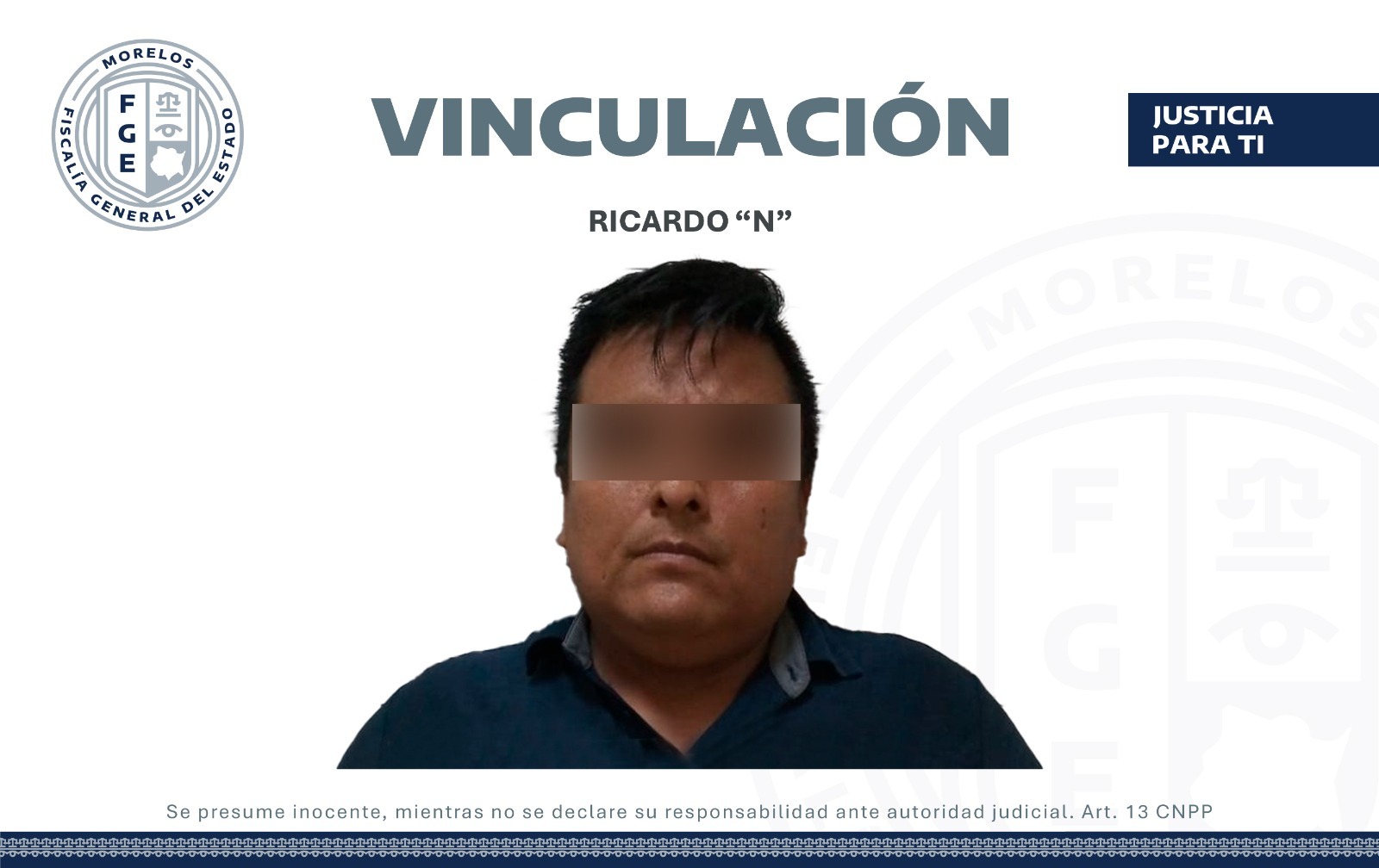 VINCULAN A PROCESO A UN HOMBRE POR VIOLACIÓN AGRAVADA EN EMILIANO ZAPATA