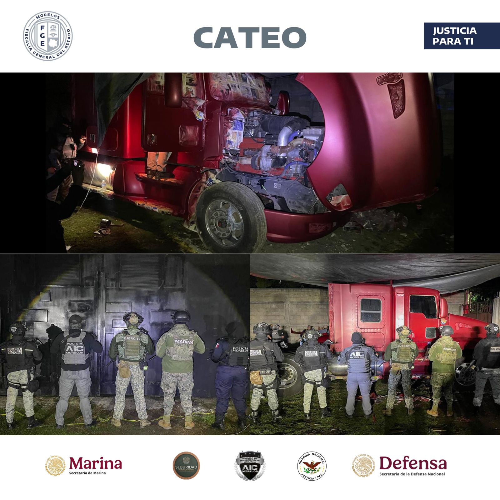 CATEA AIC INMUEBLE UTILIZADO PARA RESGUARDAR VEHÍCULO ROBADO EN HUITZILAC