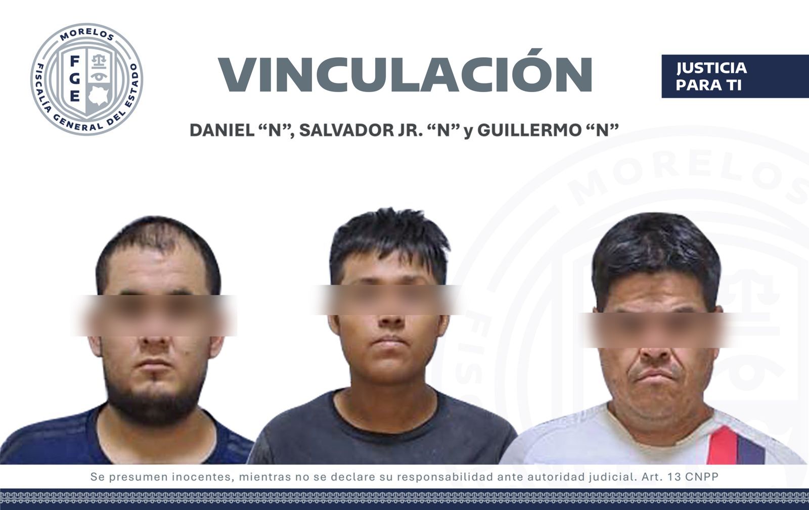 VINCULAN A PROCESO A DETENIDOS POR ROBO DE VEHÍCULO EN JIUTEPEC