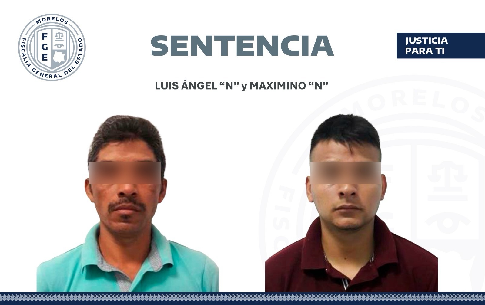 SENTENCIA DE 80 AÑOS DE PRISIÓN CONTRA DOS HOMBRES POR DELITO DE SECUESTRO AGRAVADO EN CUAUTLA