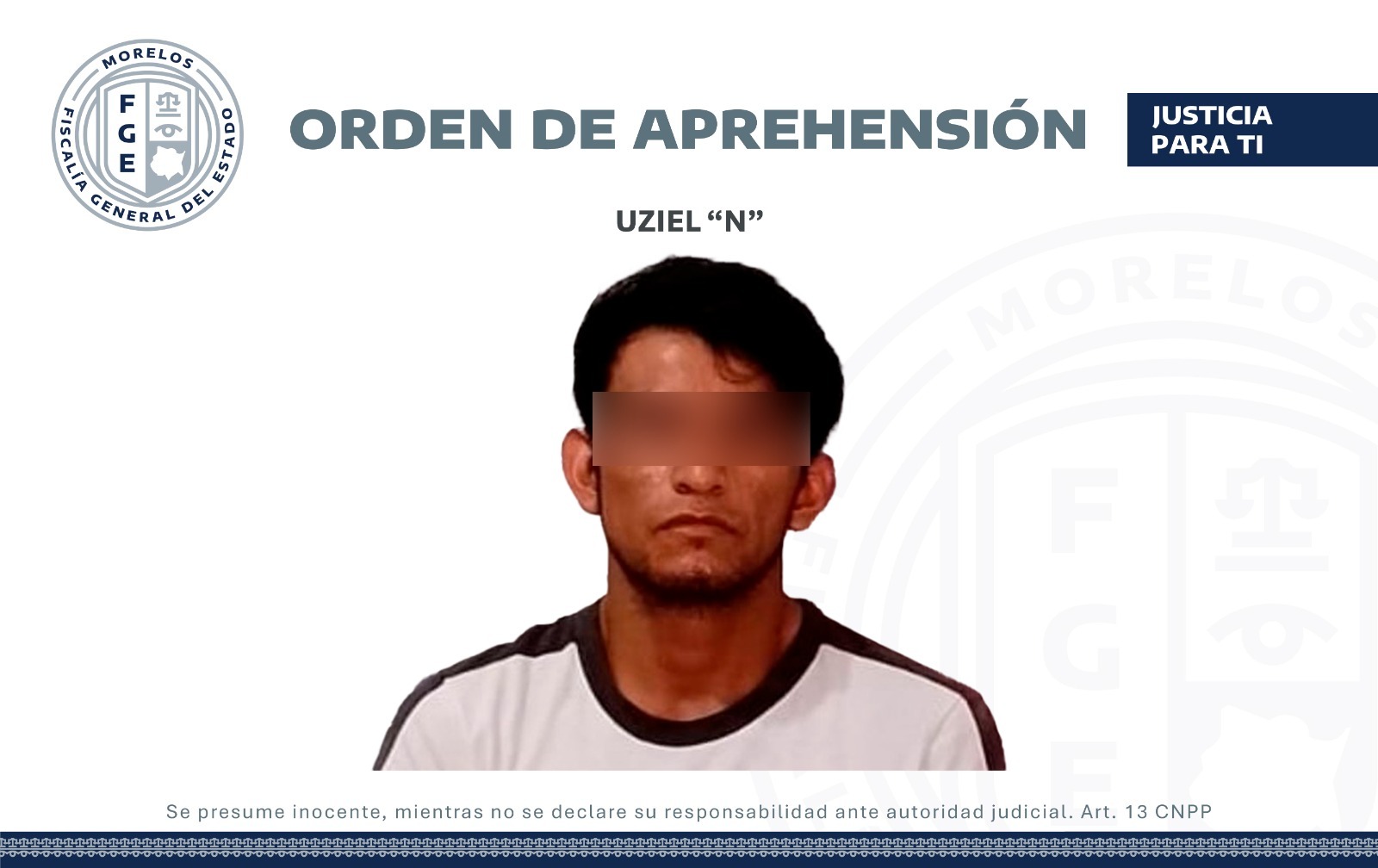 APREHENDEN A SUJETO QUE INCUMPLIÓ MEDIDAS CAUTELARES POR ROBO CALIFICADO EN TLALTIZAPÁN