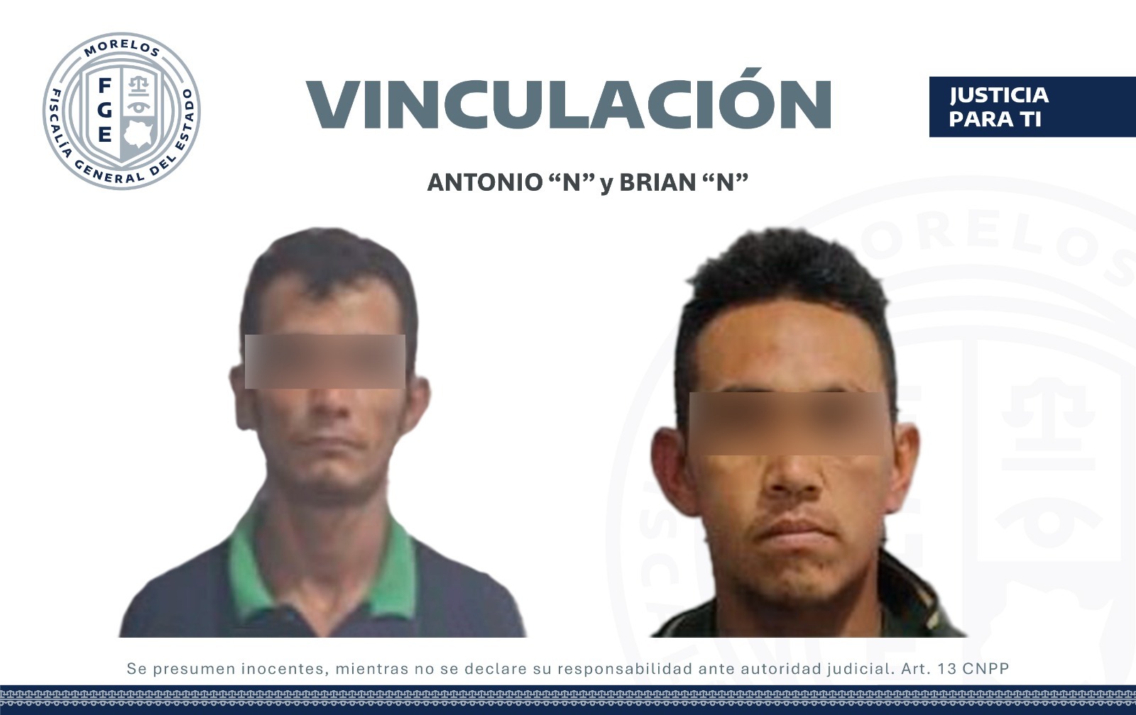 VINCULAN A PROCESO A DOS SUJETOS POR ROBO DE VEHÍCULO AGRAVADO EN YAUTEPEC