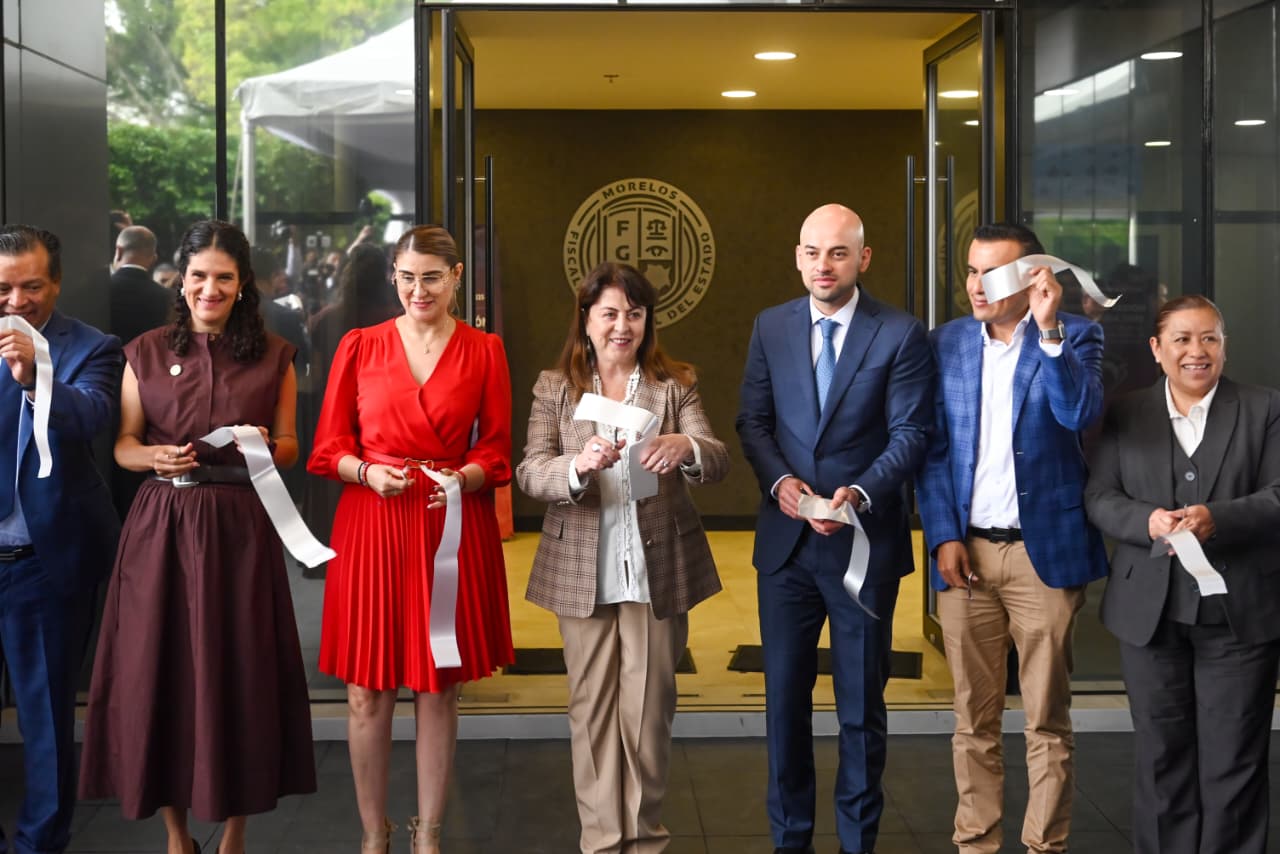INAUGURAN LA GOBERNADORA MARGARITA GONZÁLEZ SARAVIA Y EL FISCAL GENERAL EDGAR MALDONADO EL INSTITUTO DE PROCURACIÓN DE JUSTICIA
