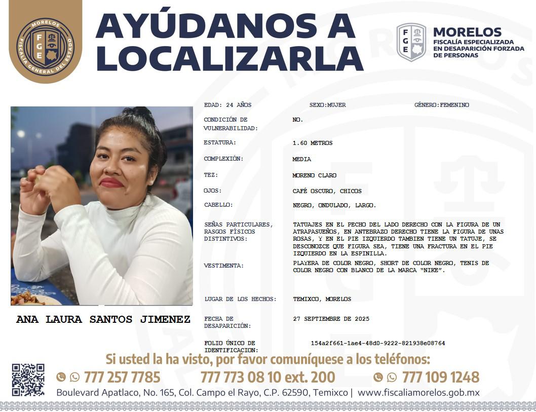 ANA LAURA SANTOS JIMENEZ