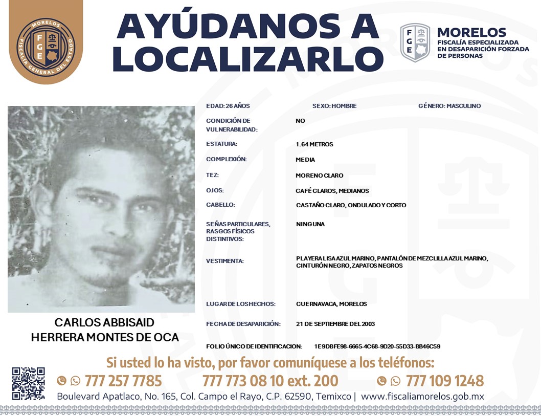 CARLOS ABBISAID HERRERA MONTES DE OCA
