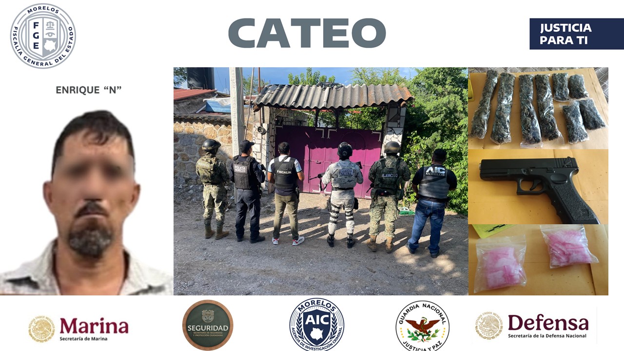 CATEAN INMUEBLE UTILIZADO, PRESUNTAMENTE, PARA LA VENTA DE NARCÓTICOS EN JOJUTLA