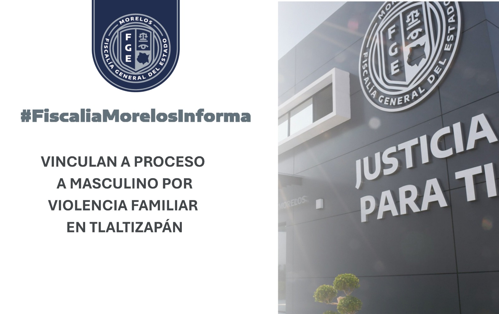 VINCULAN A PROCESO A MASCULINO POR VIOLENCIA FAMILIAR EN TLALTIZAPÁN