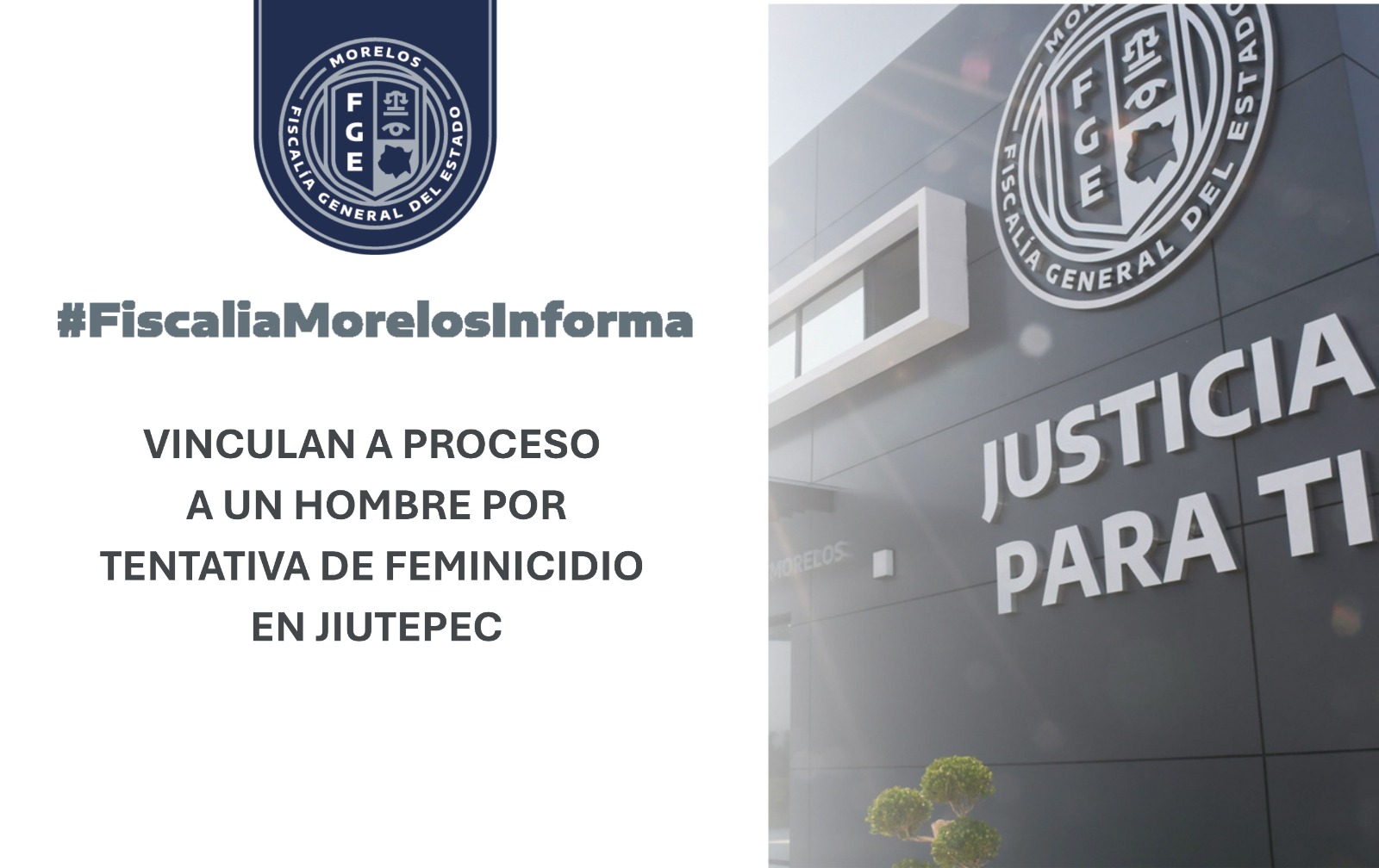VINCULAN A PROCESO A UN HOMBRE POR TENTATIVA DE FEMINICIDIO EN JIUTEPEC