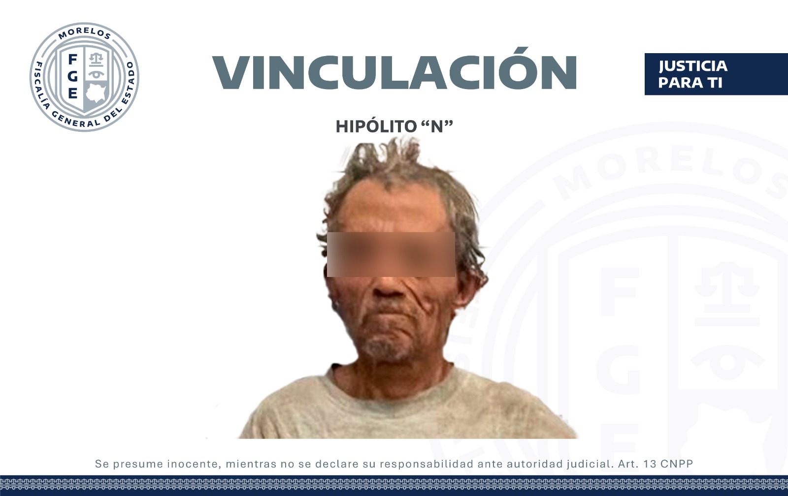 VINCULAN A PROCESO A UN HOMBRE POR VIOLACIÓN AGRAVADA EN TLAQUILTENANGO