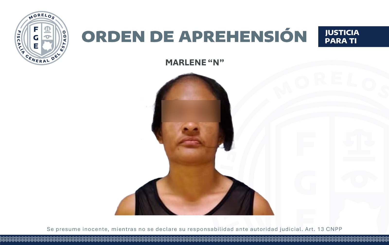 APREHENDEN A MUJER QUE INCUMPLIÓ MEDIDAS CAUTELARES POR NARCOMENUDEO EN JIUTEPEC